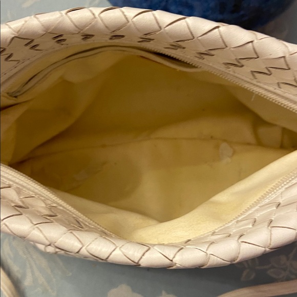 Vintage Meyers USA Woven Cream Crossbody Bag - Picture 3 of 13